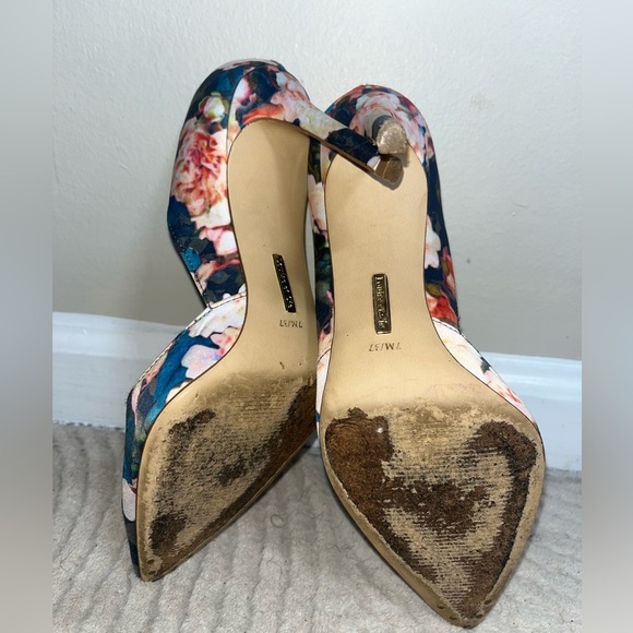 Louise et Cie Multicolor Floral Heels - Picture 9 of 9